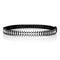 Dominique Cohen diamond icicle bangle in 18K black gold,<br>head on view <span class='visuallyhidden'>Call, text 323-404-2959 for shopping assistance.</span>